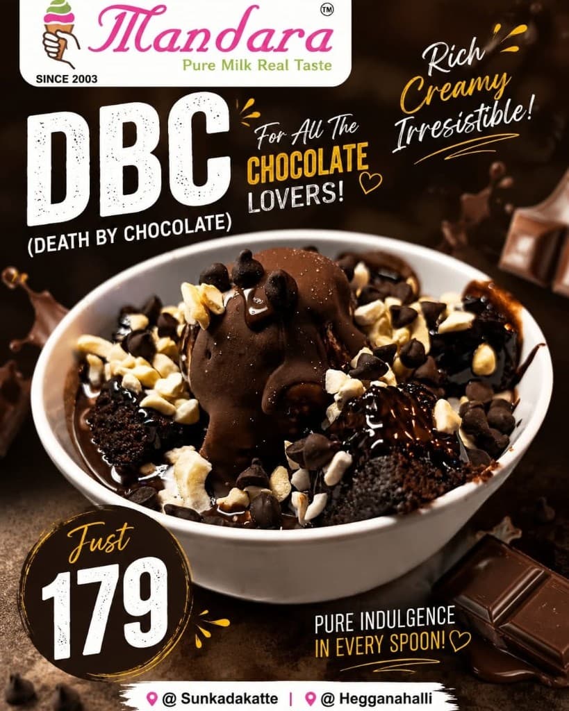 Death By Chocolate — Just 179